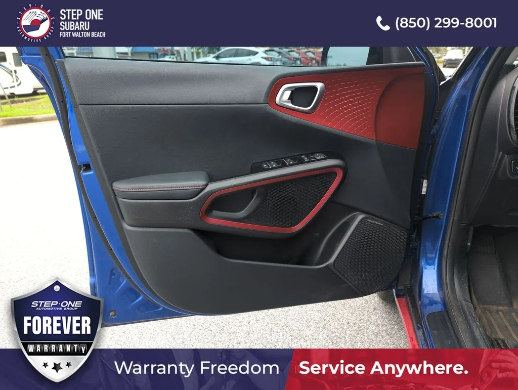 Used 2021 Blue Kia Turbo image 18
