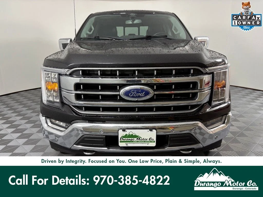 Used 2022 Black Ford Lariat image 3