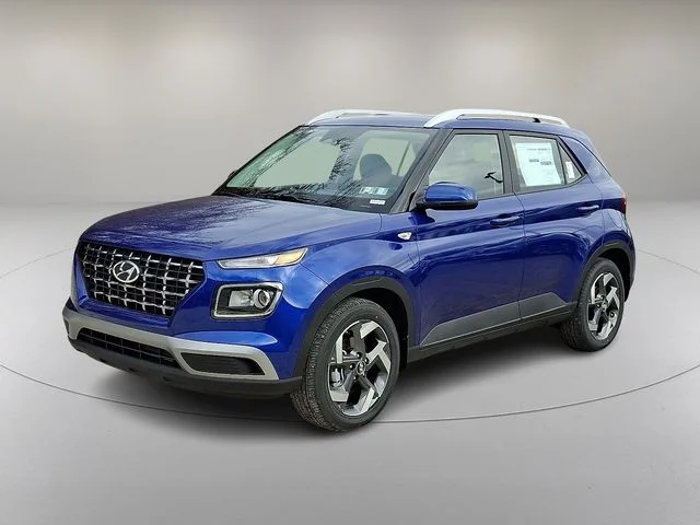 New 2026 Blue Hyundai SEL image 3