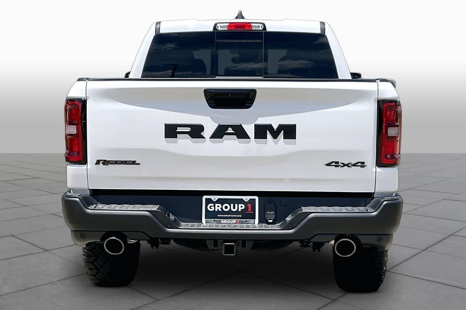 New 2026 Bright White Clear-Coat Exterior Paint RAM Rebel image 4