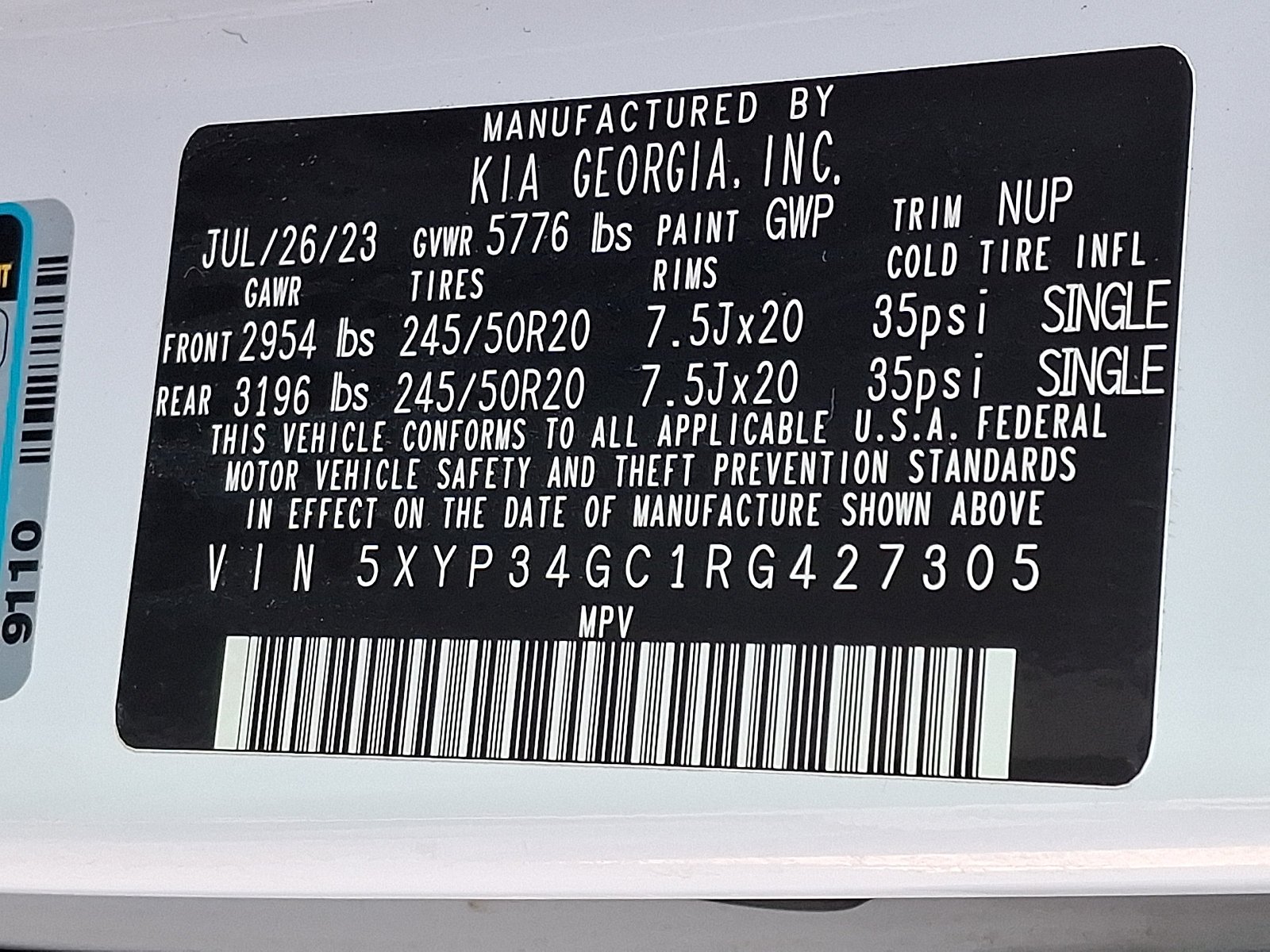 Used 2024 Glacial White Pearl Kia EX image 27