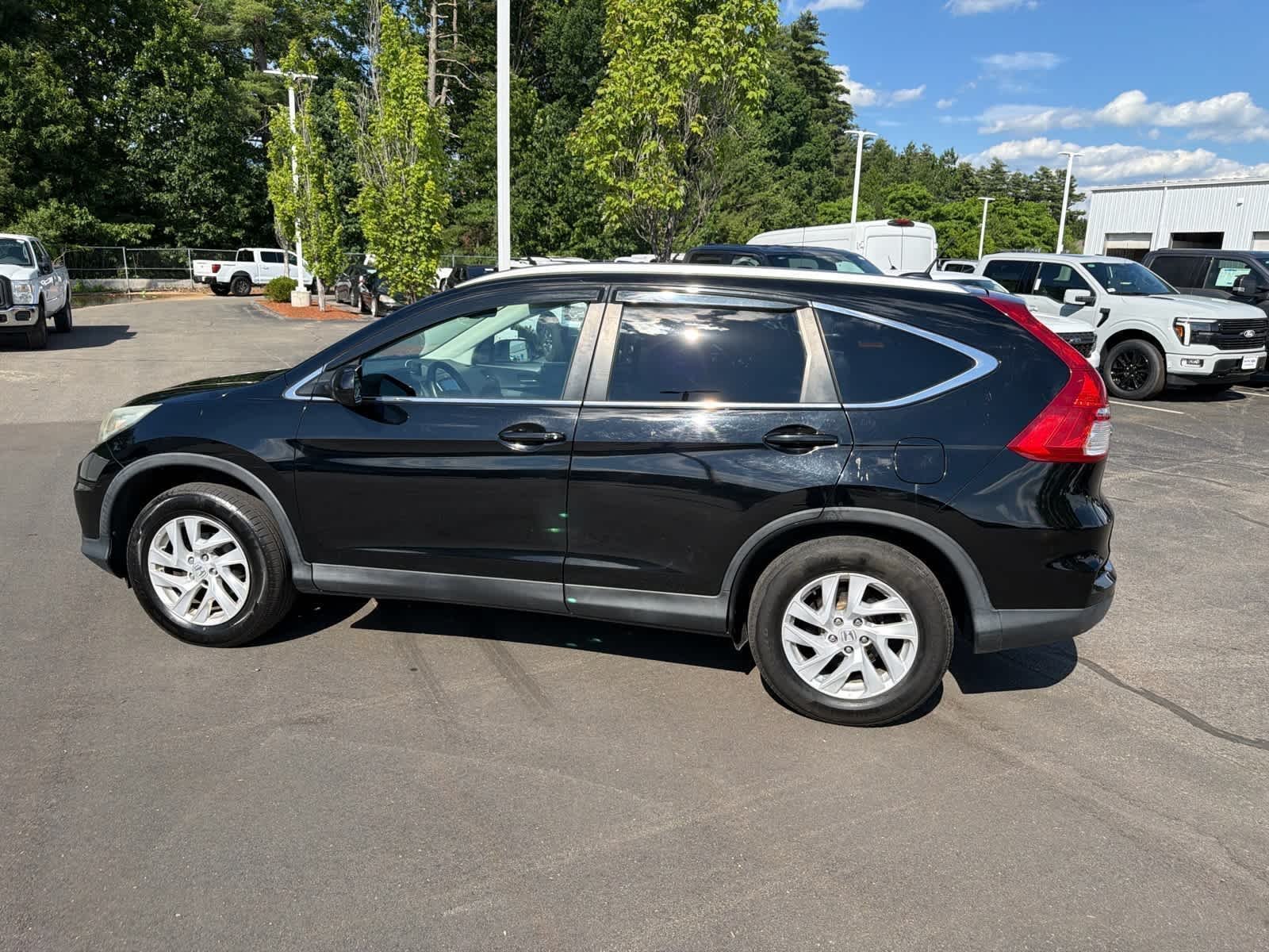 Used 2015 Crystal Black Pearl Honda EX-L image 8