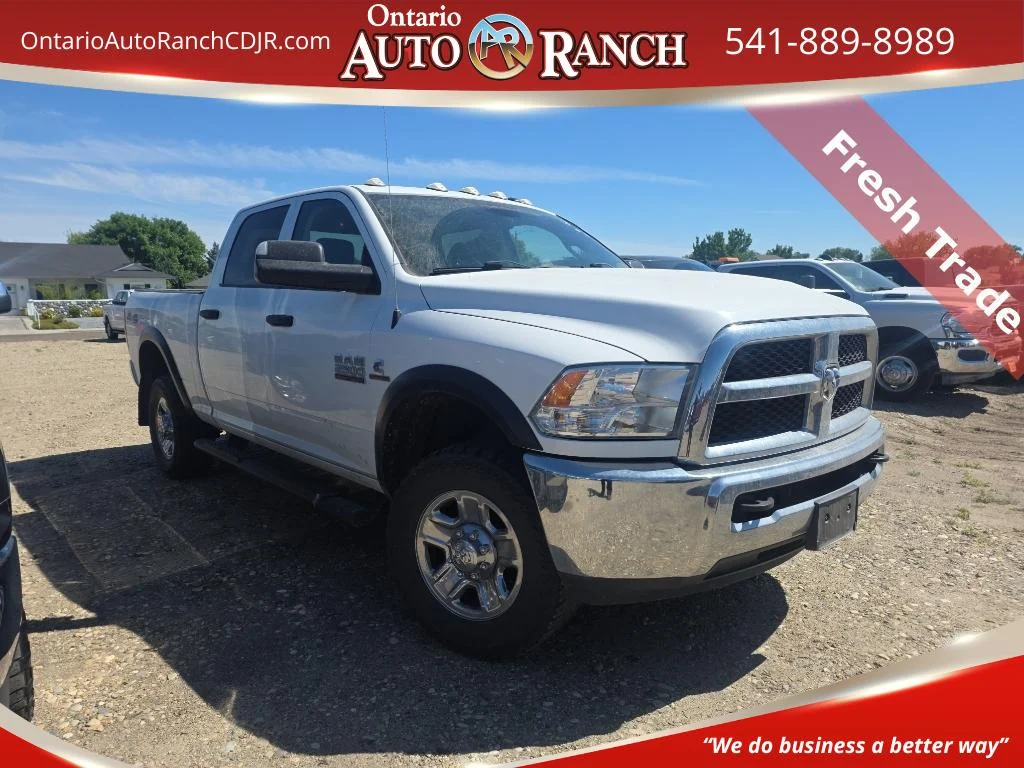 Used 2018 Bright White Clearcoat Ram Tradesman image 1