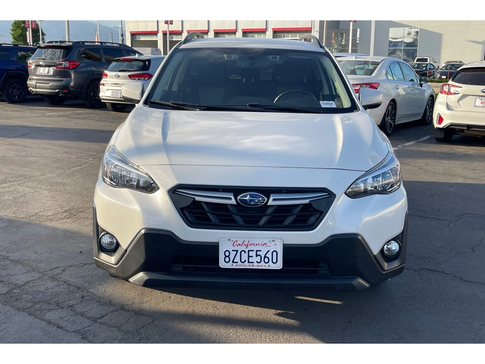 Used 2021 CRYSTAL WHITE PEA Subaru Premium image 9