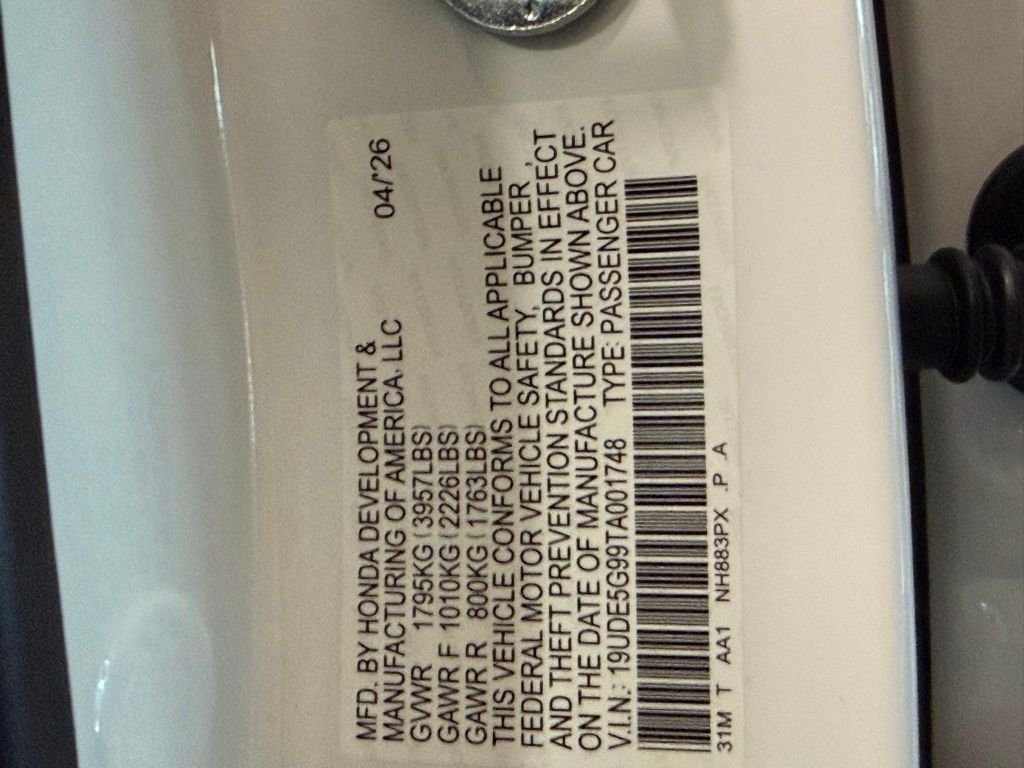 New 2026 Platinum White Pearl Acura Type S image 25