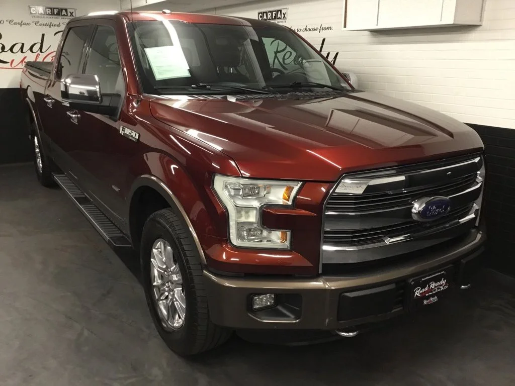 Used 2016 Red Ford Lariat image 2