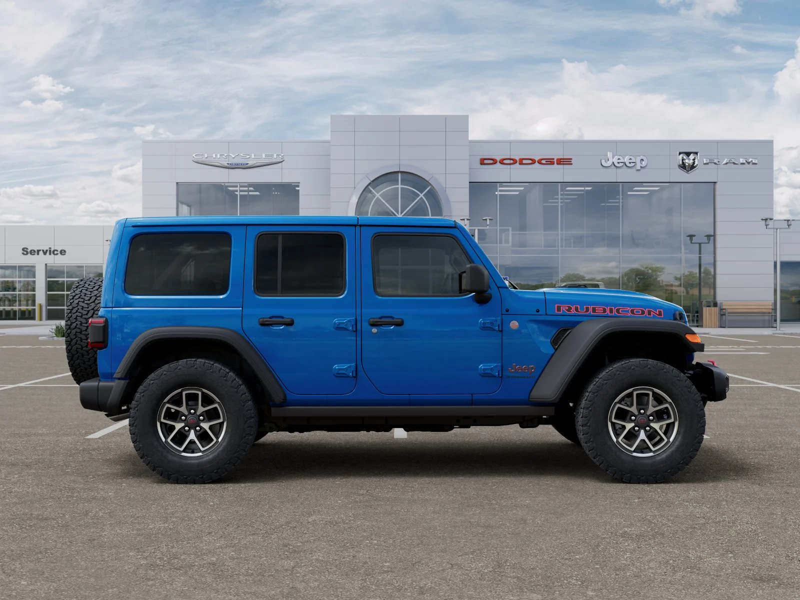 New 2026 Hydro Blue Pearlcoat Jeep Rubicon image 47