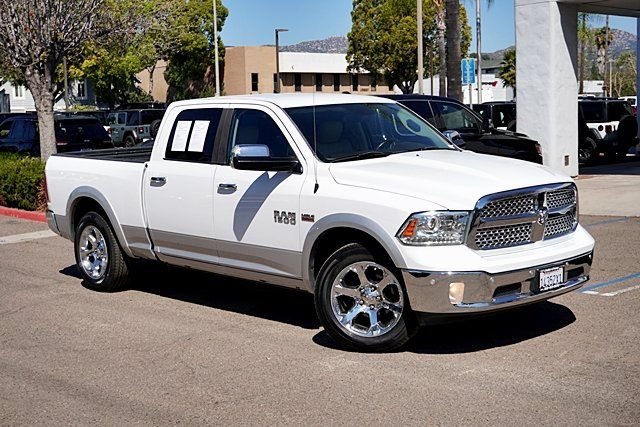 Used 2015 White Ram Laramie image 2