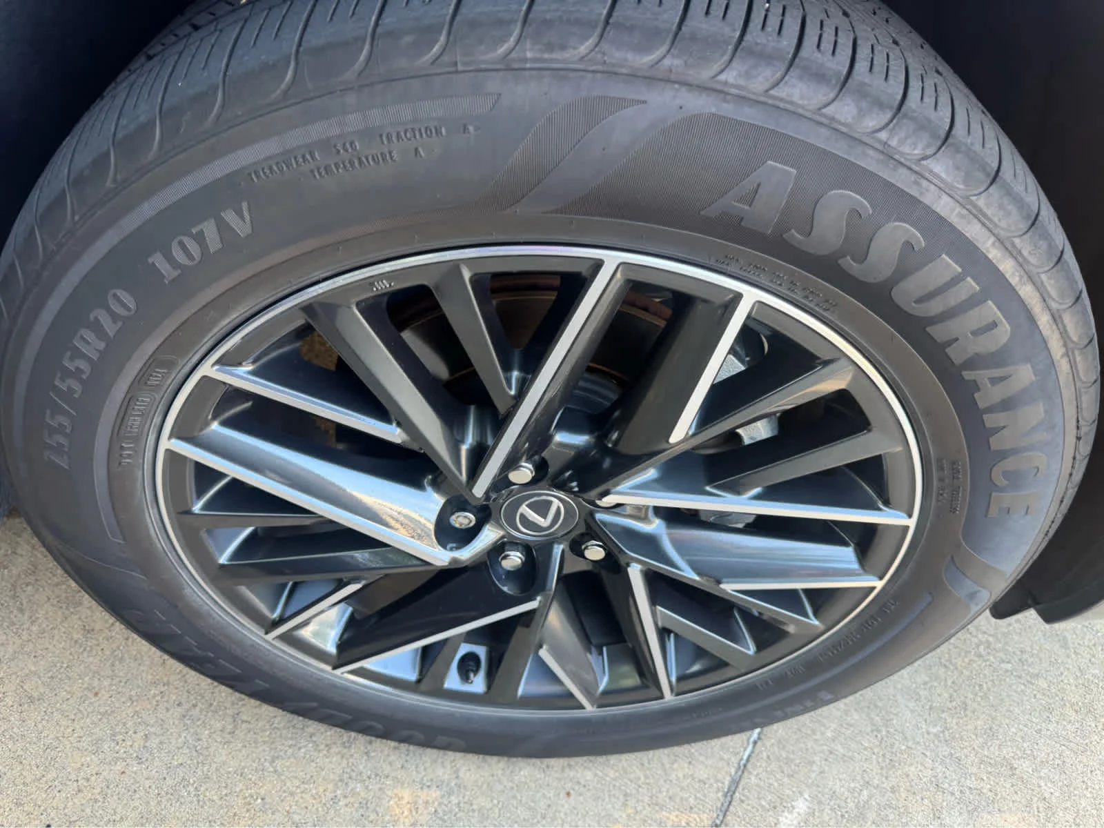 Used 2024 Cloudburst Gray Lexus Premium image 6