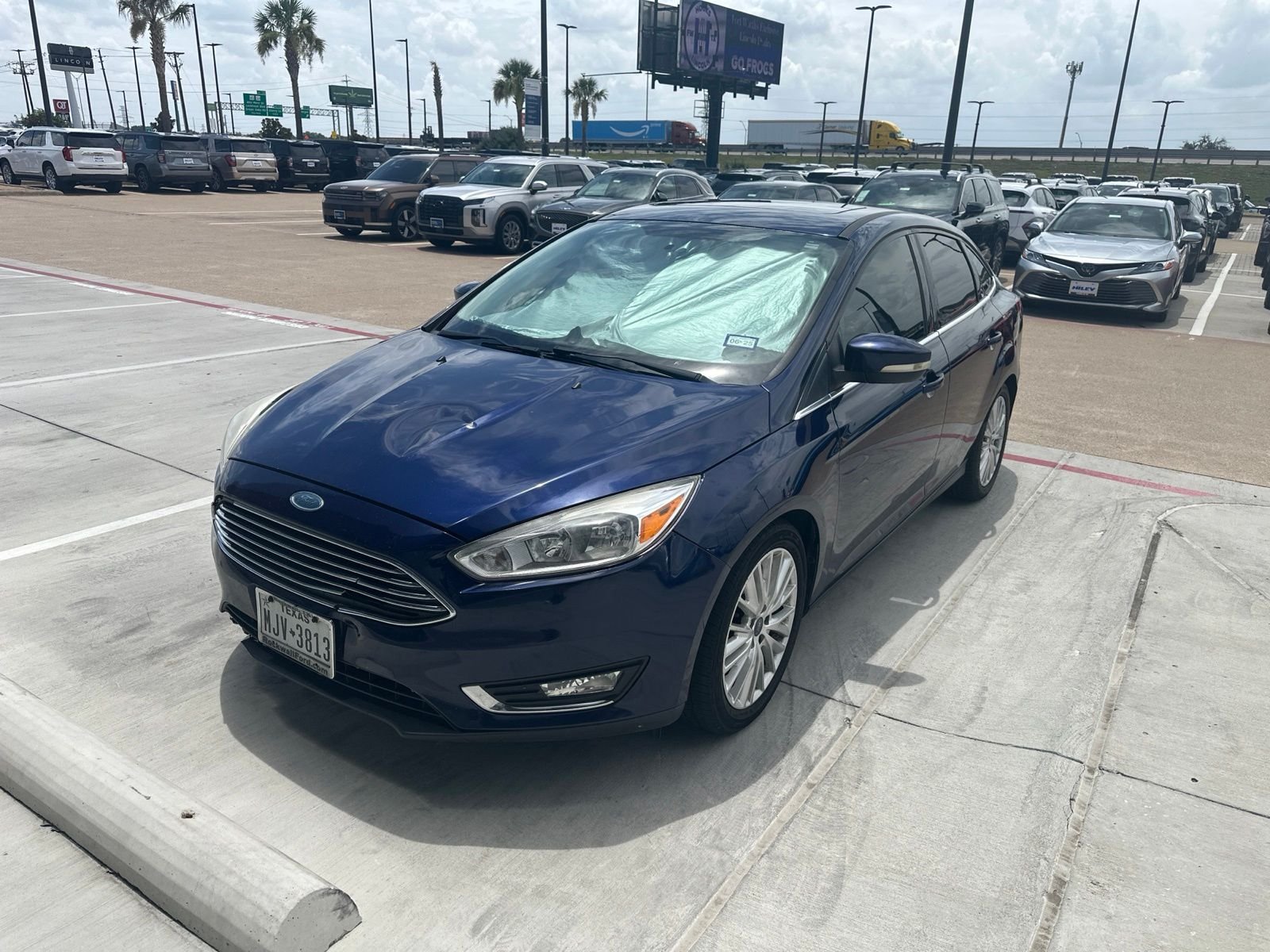 Used 2017 Ford Focus Titanium with VIN 1FADP3J20HL238624 for sale in Fort Worth, TX