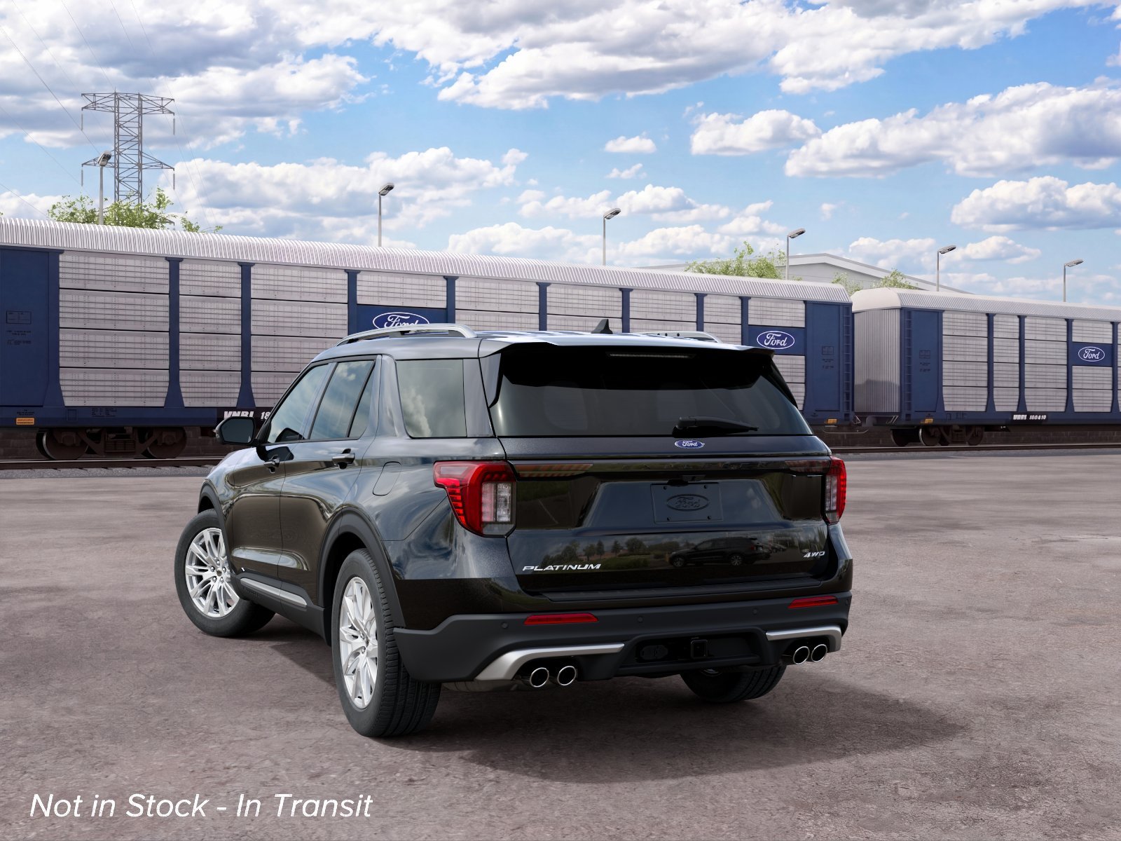 New 2027 Agate Black Metallic Ford Platinum™ image 8