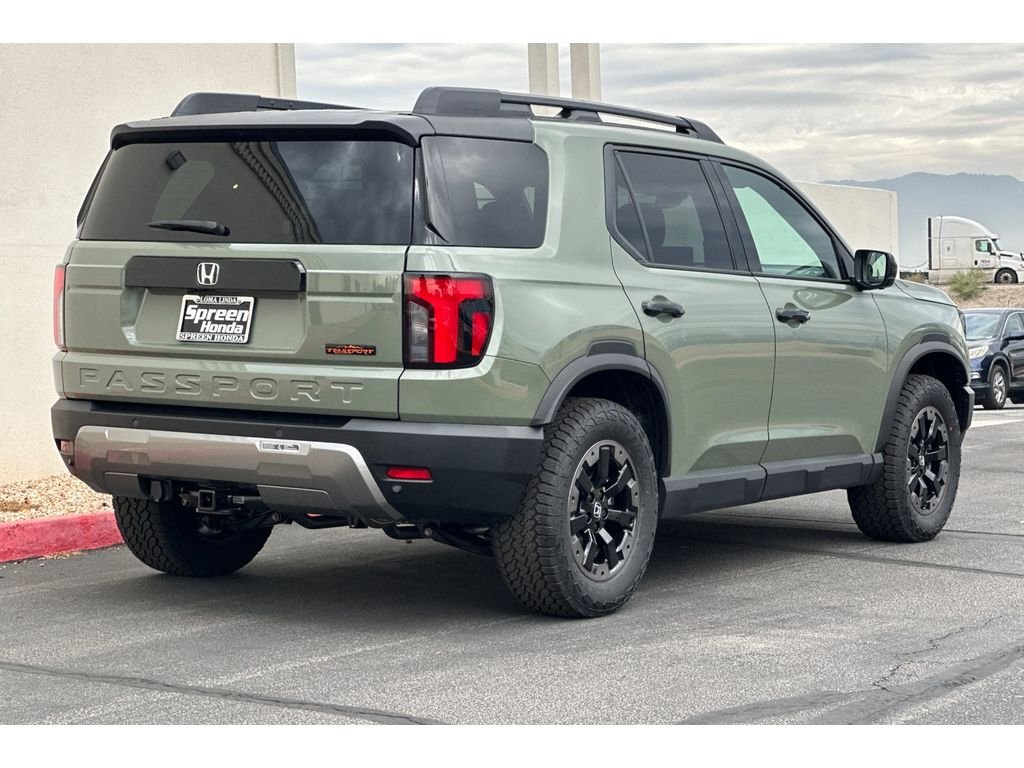 New 2026 Ash Green Metallic Honda TrailSport Elite image 4