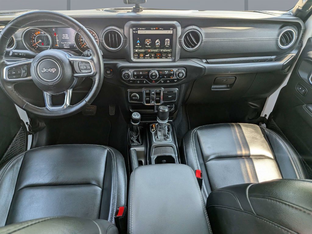 Used 2021 White Jeep Unlimited Sahara image 20