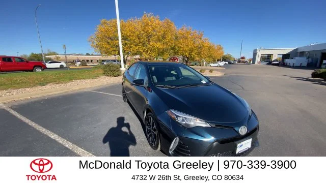 Used 2018 Toyota Corolla SE with VIN 2T1BURHE1JC038278 for sale in Greeley, CO