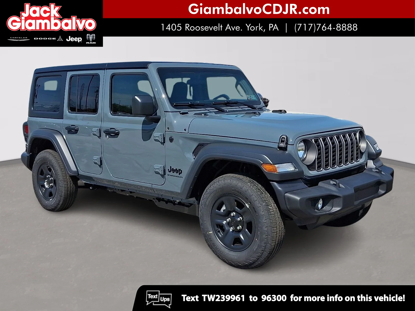 2026 Jeep Wrangler Sport's photo