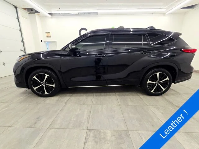Used 2021 Midnight Black Metallic Toyota XSE image 2