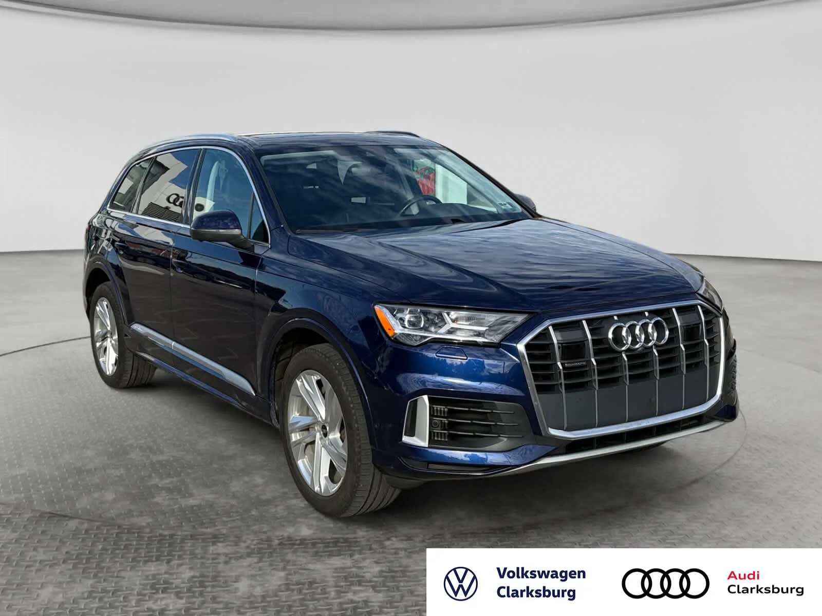 Used 2022 Navarra Blue Metallic Audi Premium Plus image 3