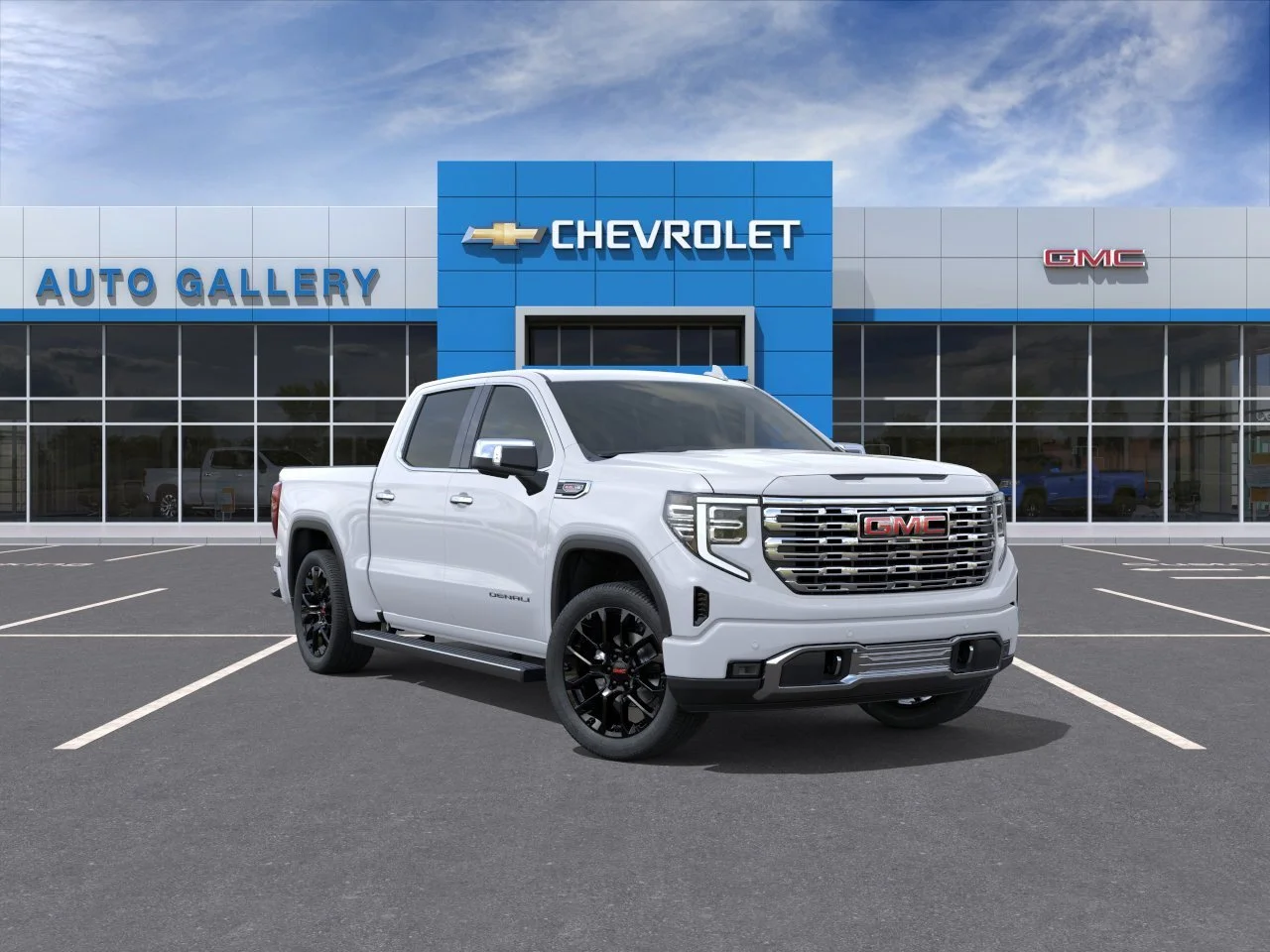 New 2026 Glacier White Tricoat GMC Denali image 1