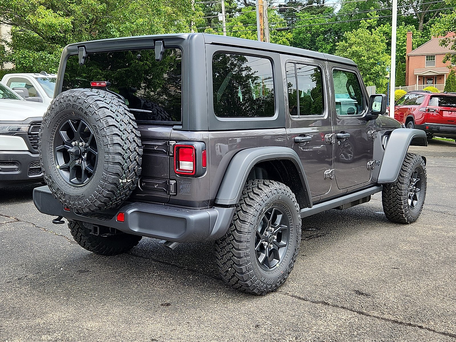 New 2026 Granite Crystal Metallic Clear-Coat Exterior Paint Jeep Willys image 6
