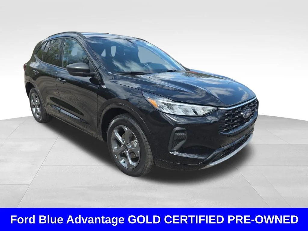 Certified Used 2024 Black Metallic Ford ST-Line image 3