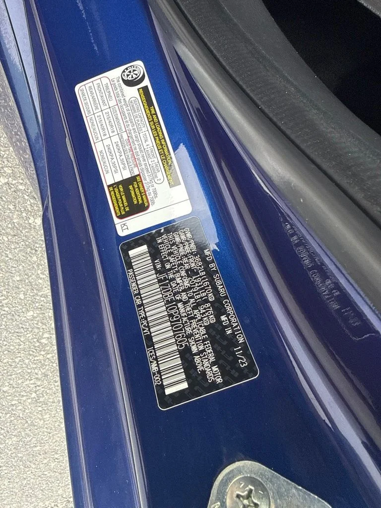 Used 2023 Blue Subaru Limited image 19