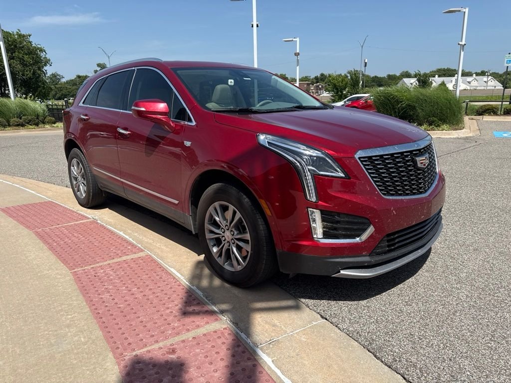 Used 2022 Red Cadillac Premium Luxury image 2