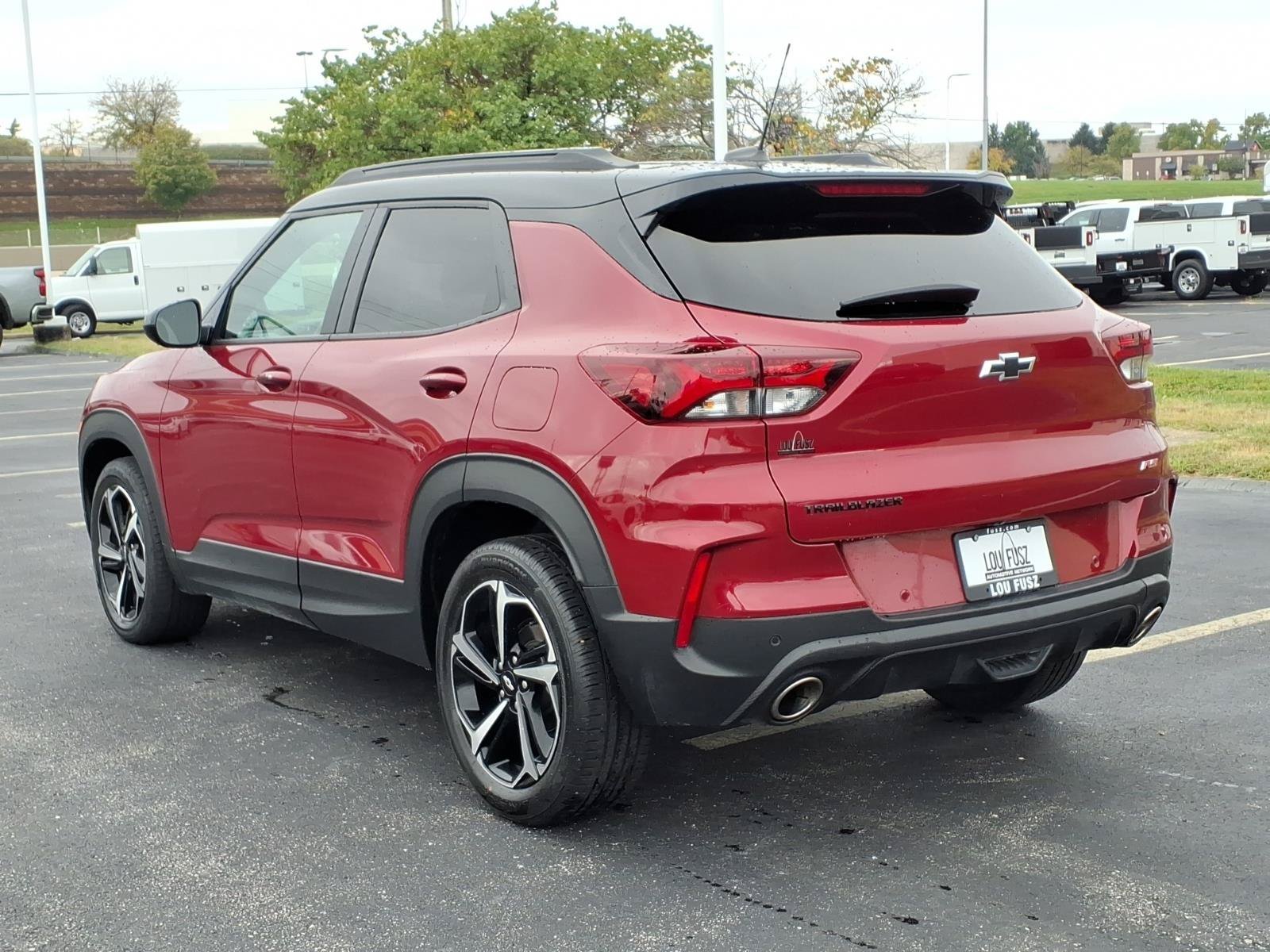 Used 2021 SCARLET RED METALLIC Chevrolet RS image 5