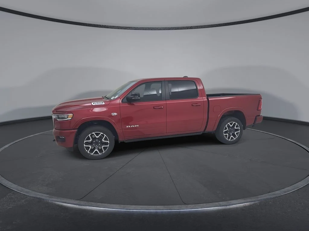 New 2026 Molten Red Pearl-Coat Exterior Paint RAM Laramie image 8