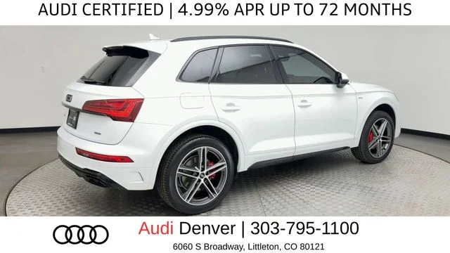 Used 2024 White Audi 55 Premium Plus image 2