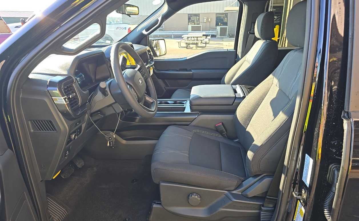 Used 2025 Agate Black Metallic Ford STX image 4
