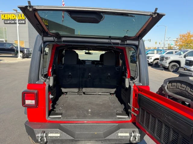 Used 2021 Red Jeep Unlimited Willys image 21