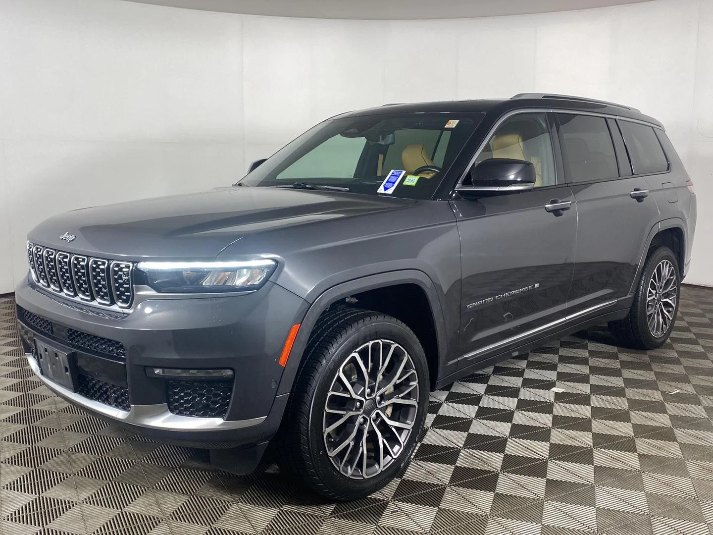 Used 2021 Baltic Gray Metallic Clearcoat Jeep Summit Reserve image 2