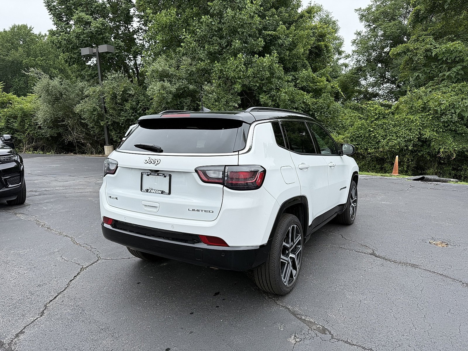 Used 2025 Bright White Clearcoat Jeep Limited image 6