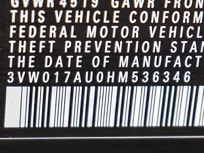 Used 2017 Black Volkswagen S image 26