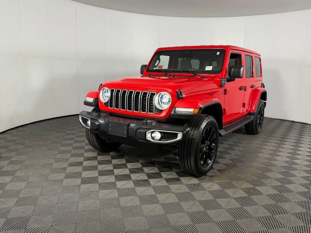 Certified Used 2025 Red Jeep Sahara 4xe image 10