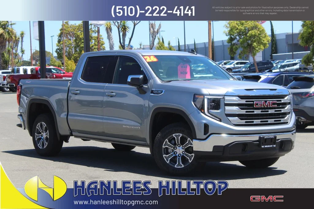 New 2026 Silver GMC SLE image 1