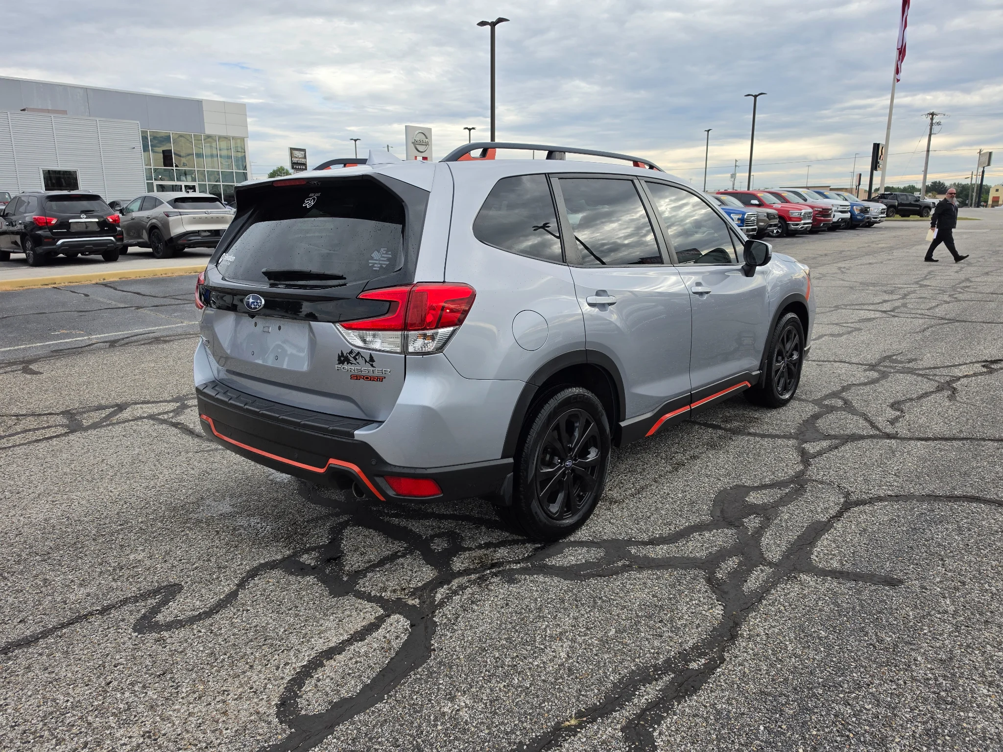 Used 2020 Ice Silver Metallic Subaru Sport image 6