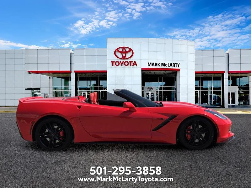Used 2014 Torch Red CHEVROLET 2DR Z51 CONV W/3LT image 6