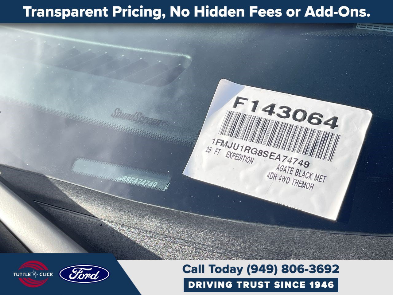Used 2025 AGATE BLACK METAL Ford Tremor image 42