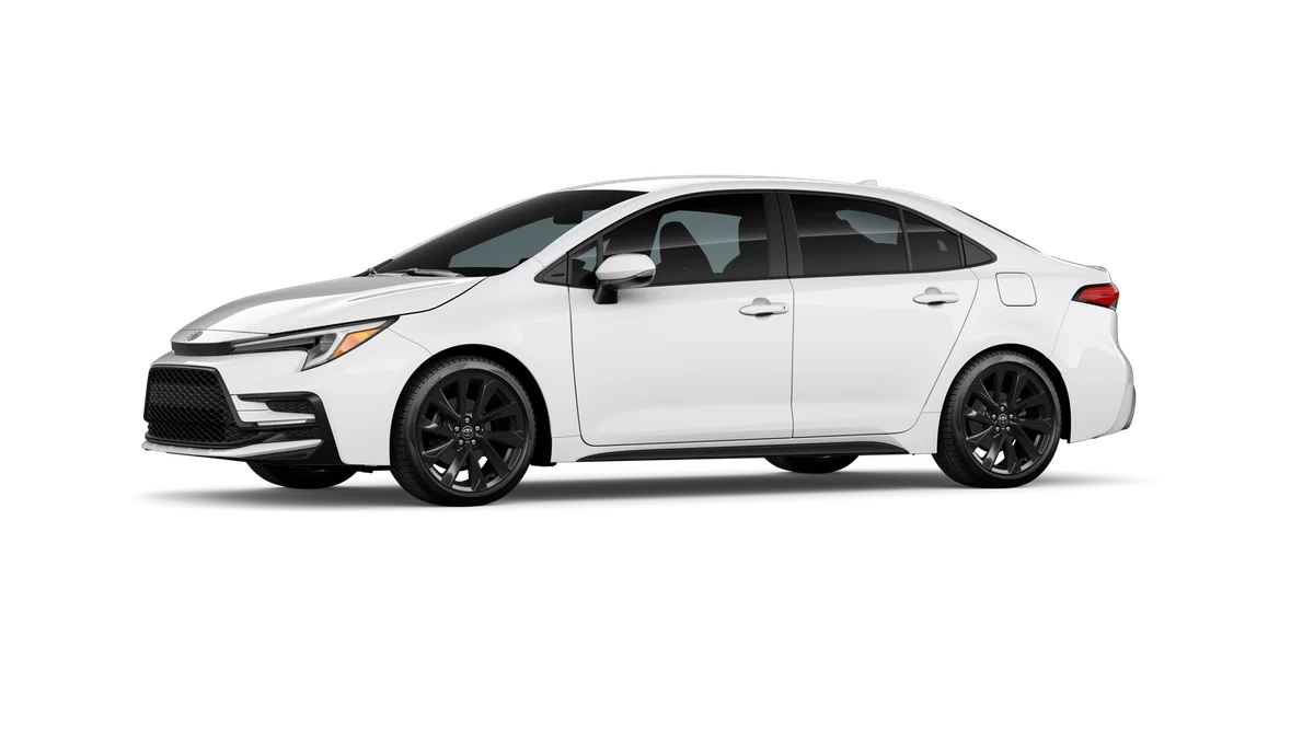New 2026 Ice Cap Toyota Hybrid SE image 3