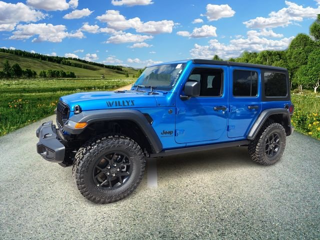 New 2025 Hydro Blue Pearlcoat Jeep Willys image 2