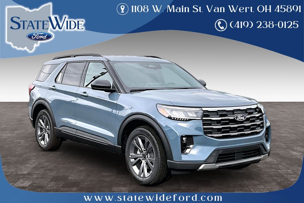 New 2027 Vapor Blue Metallic Ford Active image 1