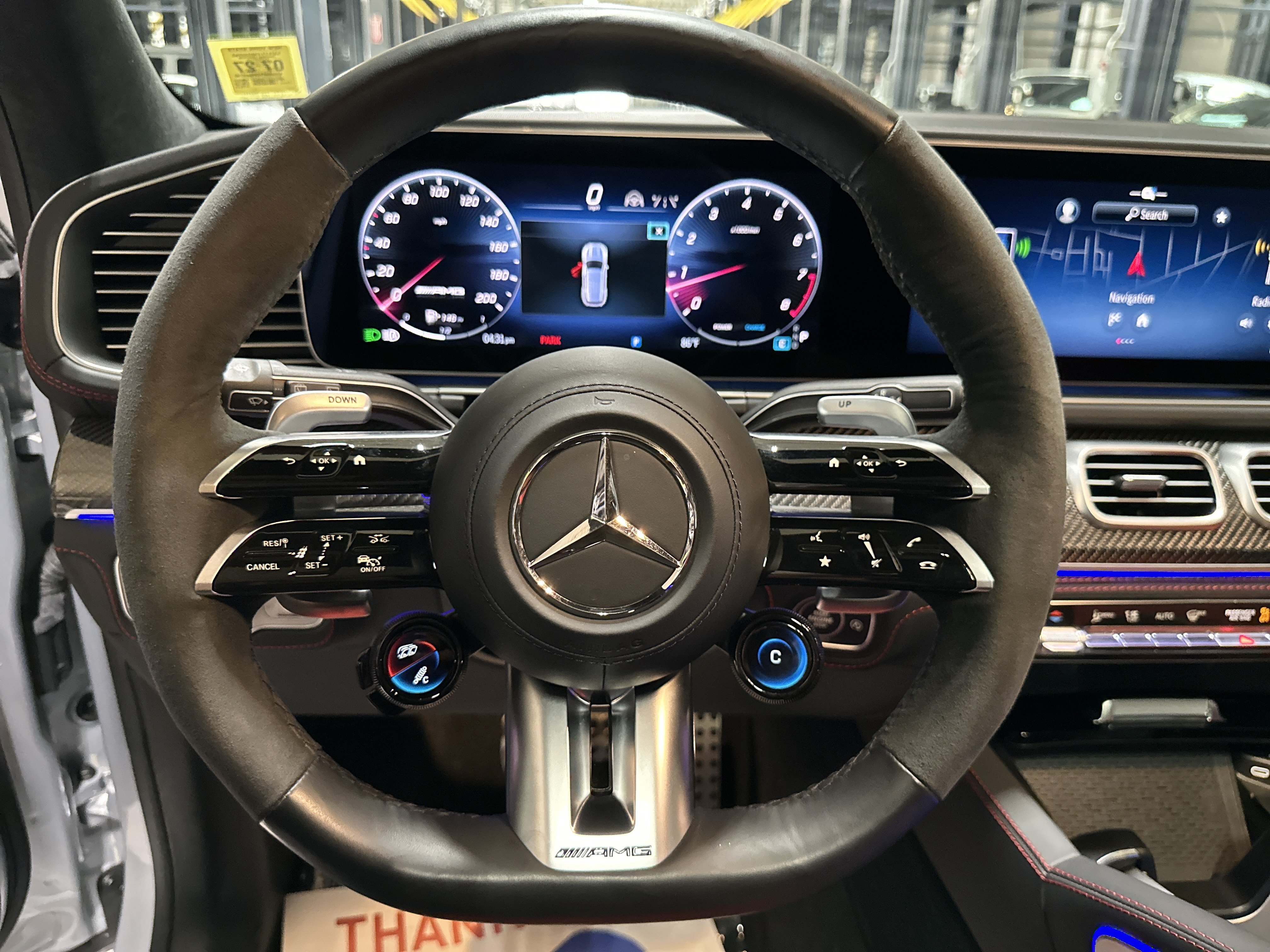 Certified Used 2024 Cirrus Silver Metallic Mercedes-Benz AMG® GLE 63 S image 23
