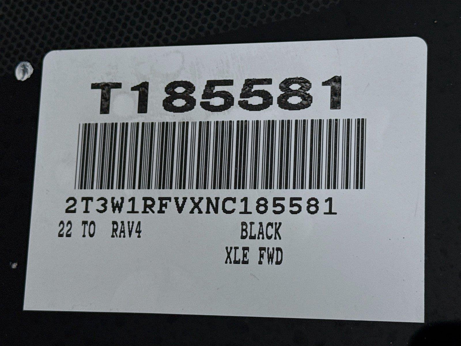 Used 2022 Midnight Black Metallic Toyota XLE image 45