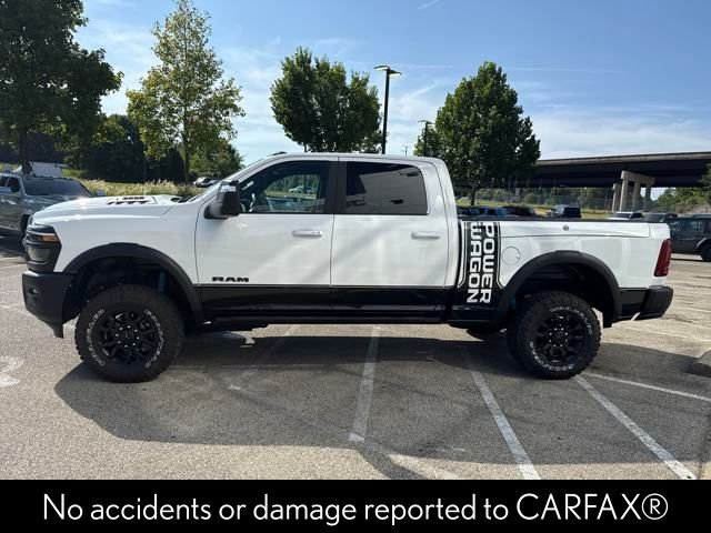 New 2025 Bright White Clear-Coat Exterior Paint RAM Power Wagon image 2