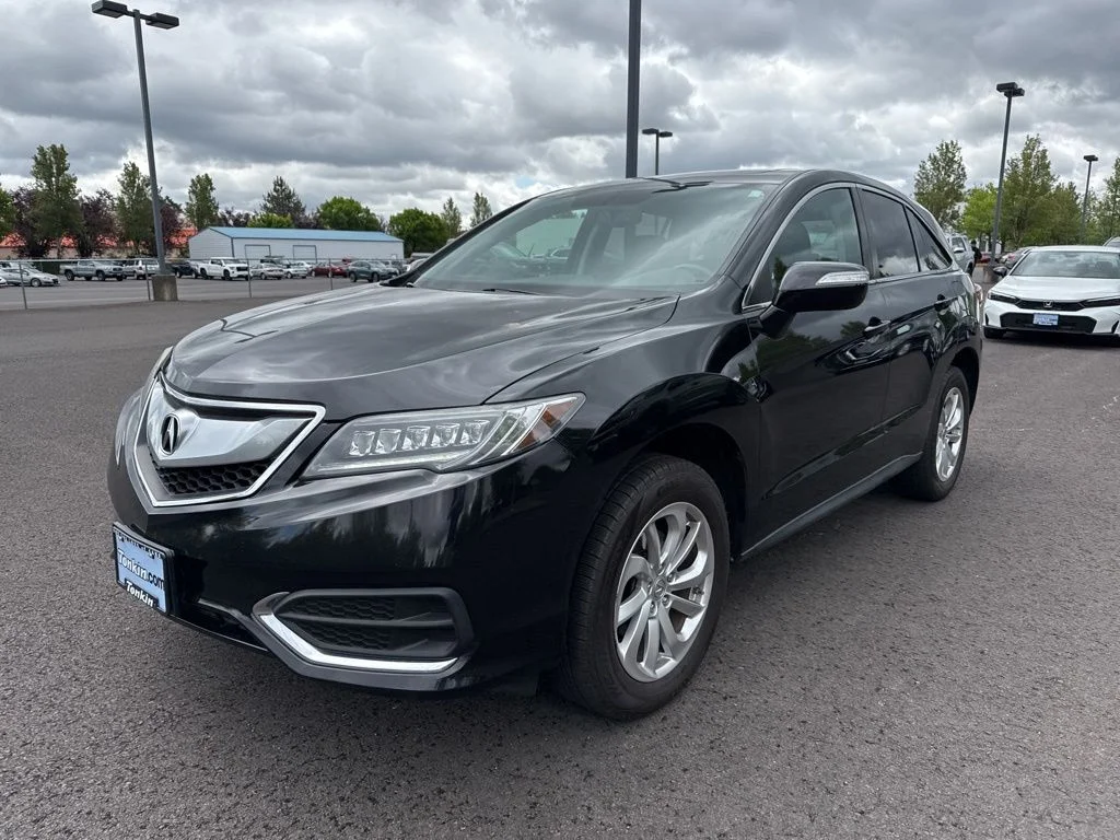 Used 2018 Crystal Black Pearl Acura Base image 3
