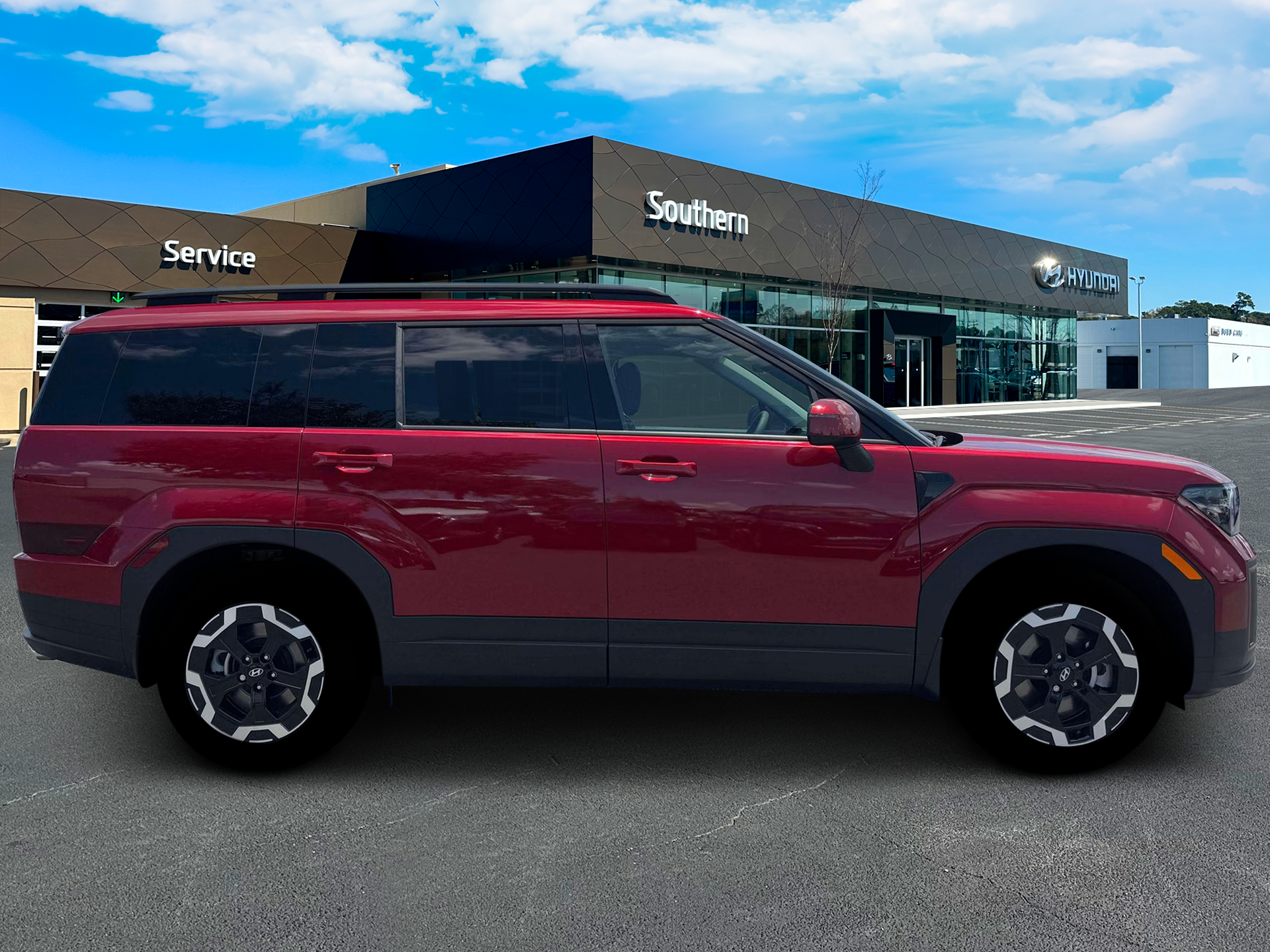 New 2026 Red Hyundai SEL AWD image 9