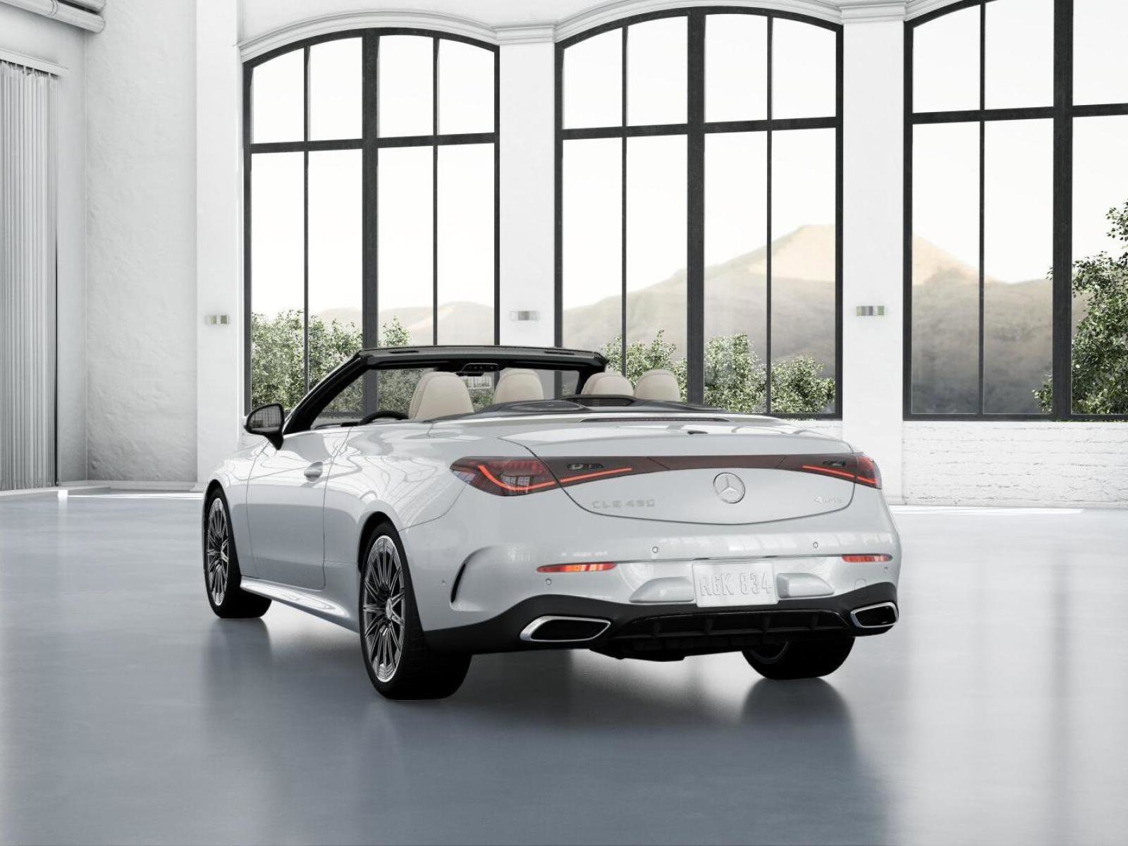 New 2026 MANUFAKTUR Moonlight White Metallic Mercedes-Benz CLE 450 image 27