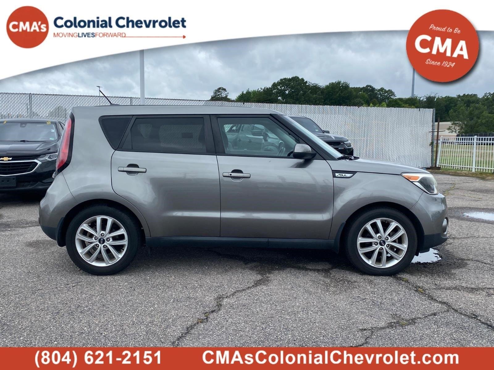 Used 2018 Kia Soul + with VIN KNDJP3A58J7515882 for sale in Chester, VA