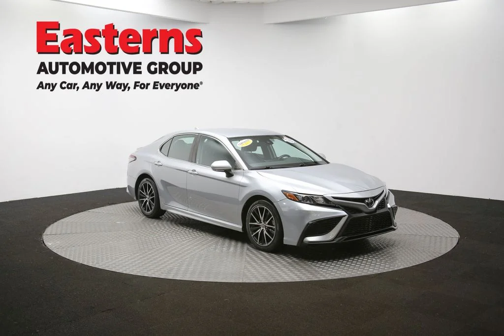 Used 2022 Silver Toyota SE image 45